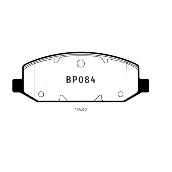PASTILLAS DE FRENO DELANTERAS ITAL 1155 CHEVROLET SAIL 1.4 11/17 - BBP